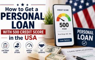 personal loan with 500 credit score