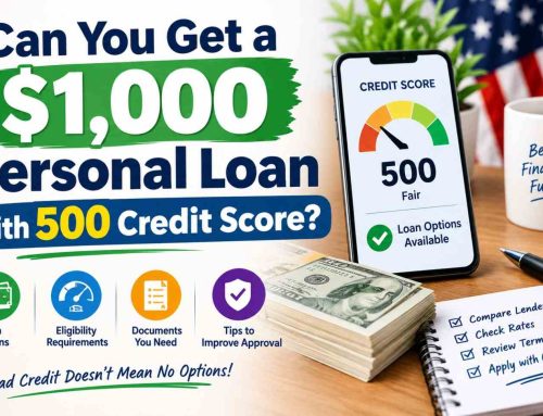 Can You Get a $1,000 personal loan with 500 credit score?