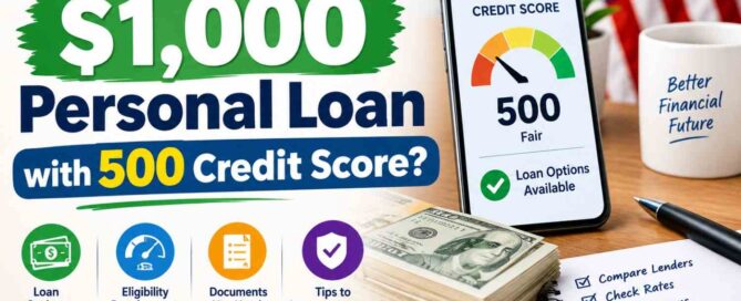 personal loan with 500 credit score